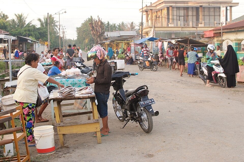 Pasar tradisional Indonesia