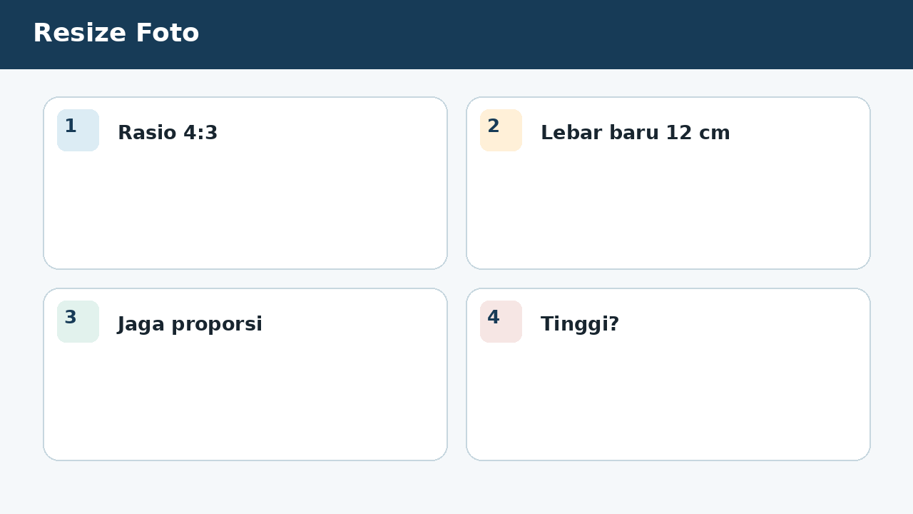Visual soal 2: Resize Foto